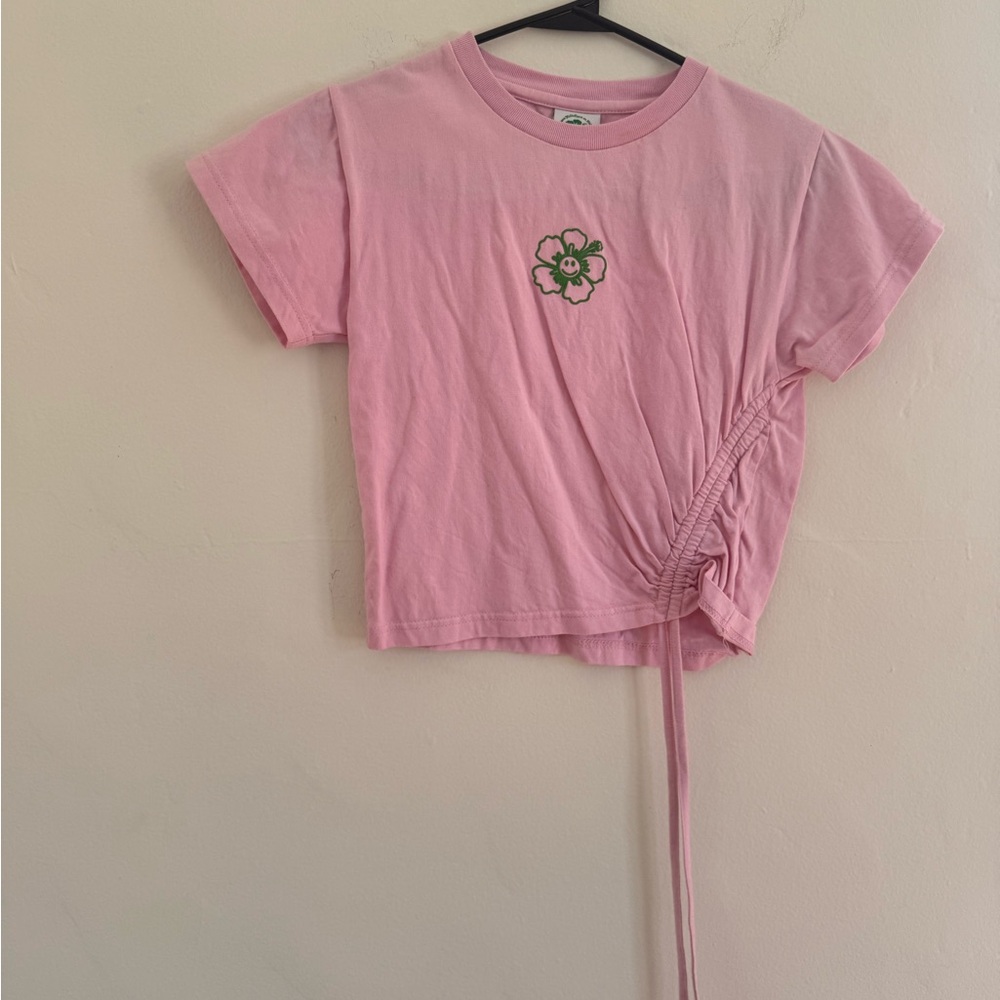 EM on Holiday Pink Baby Tee
